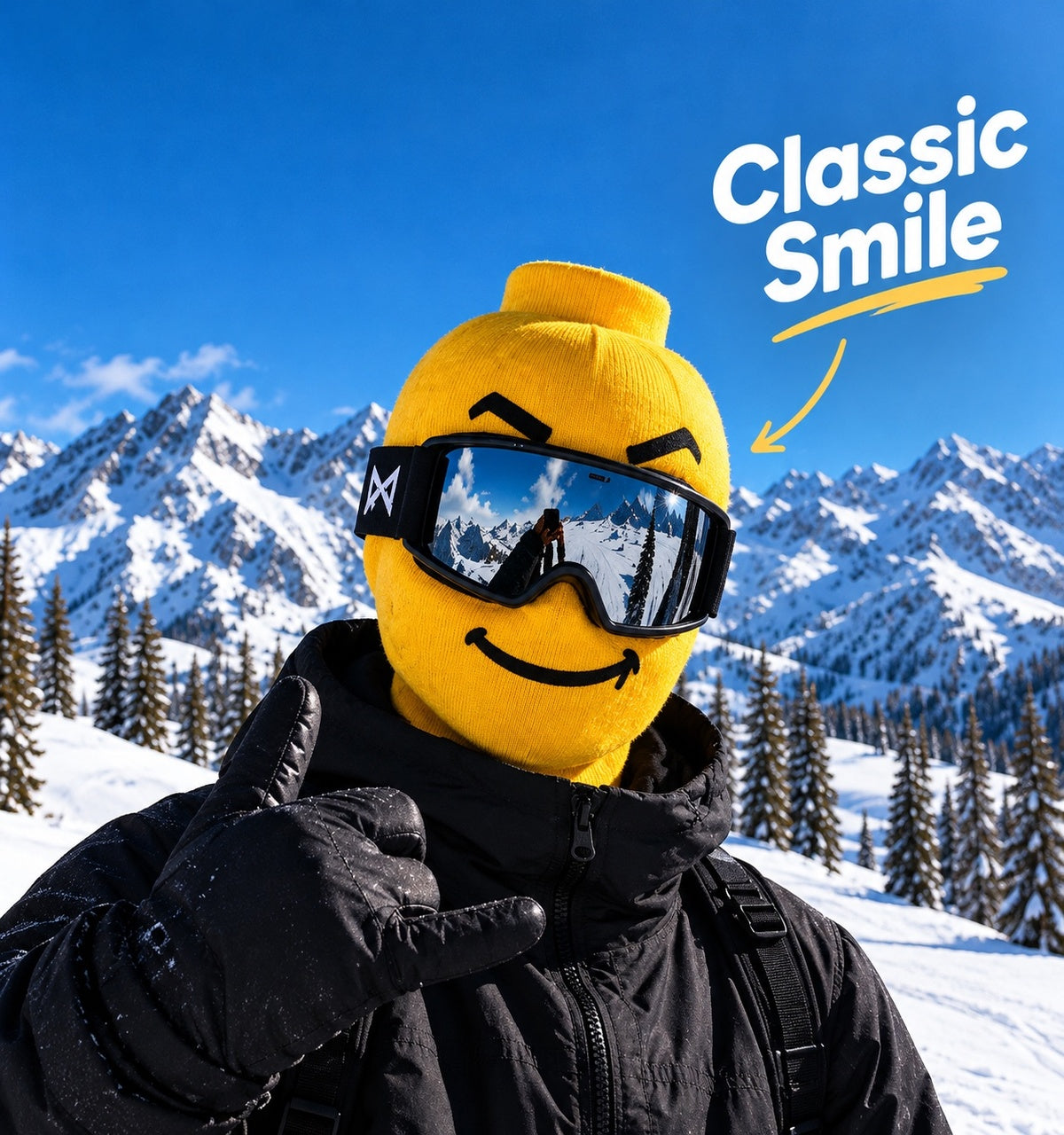 SNOWVIBE™ — Emoji Ski Mask