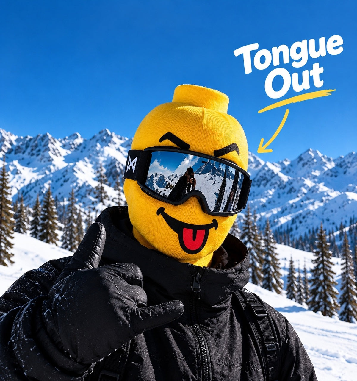 SNOWVIBE™ — Emoji Ski Mask